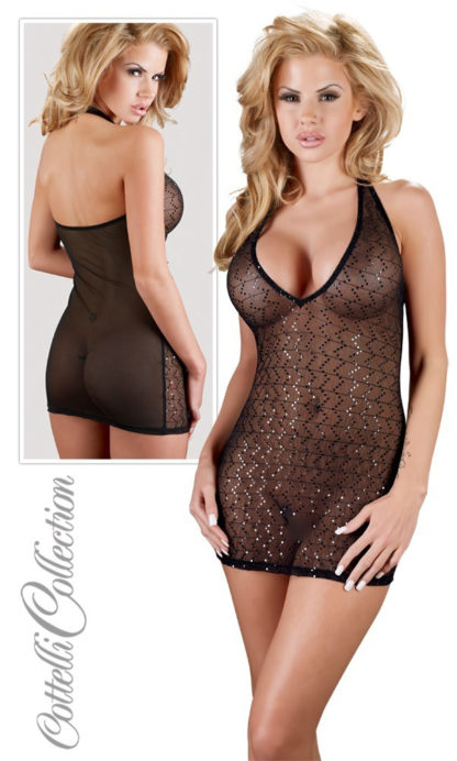 Pailletten Minikleid