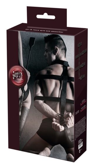 Fesselset Handfessel Augenmaske Peitsche