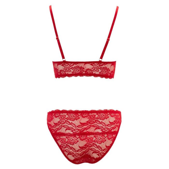 Bralette BH Set rot XL