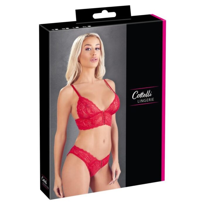 Bralette BH Set rot XL