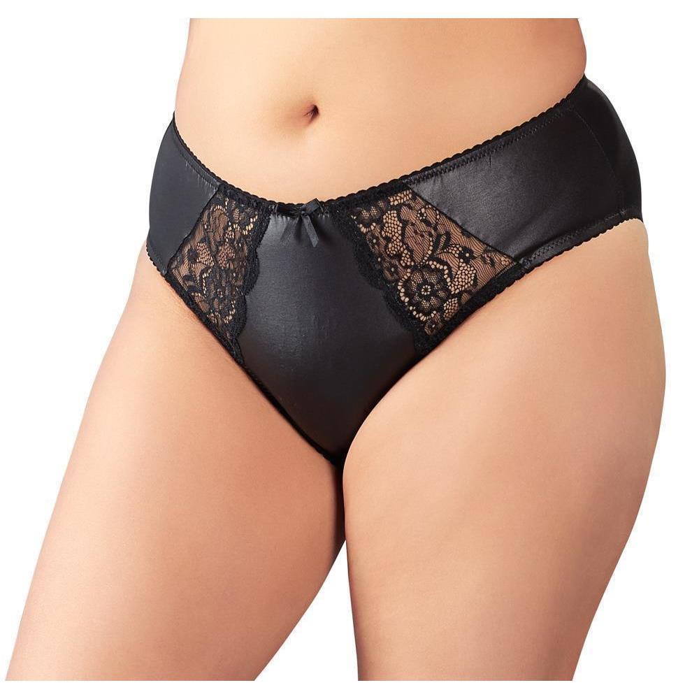 Lack Set mit BH, Slip und Halsband S (36/38)