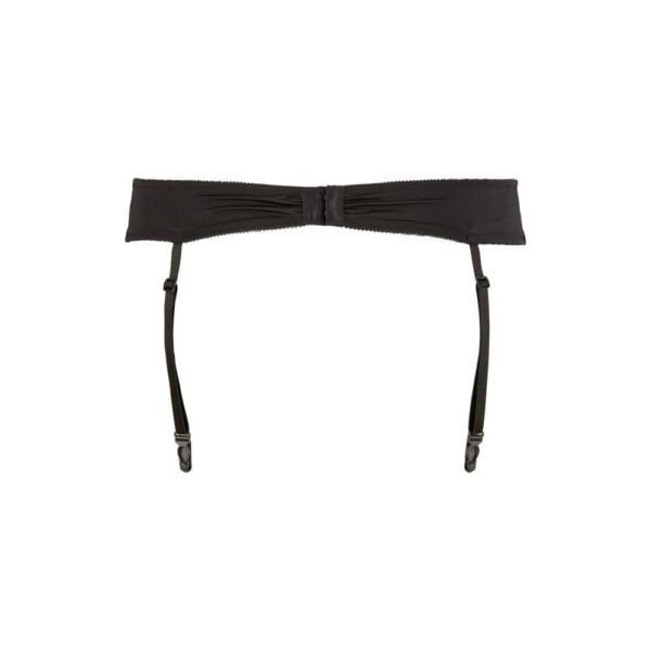 Schmaler Strapsgürtel schwarz