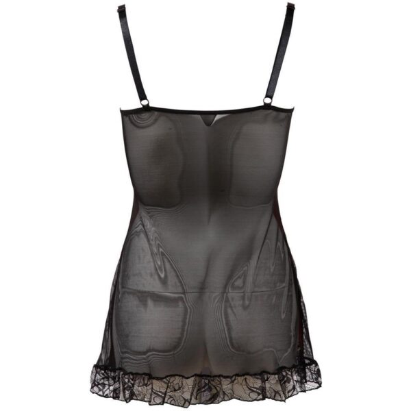 Minikleid aus rotem Satin