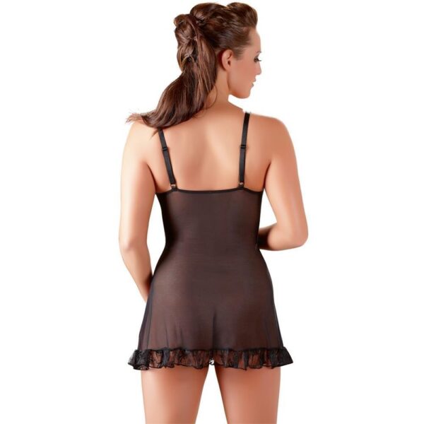 Minikleid aus rotem Satin