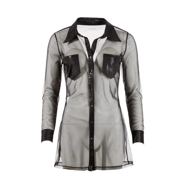 Bluse schwarz L (44/46)