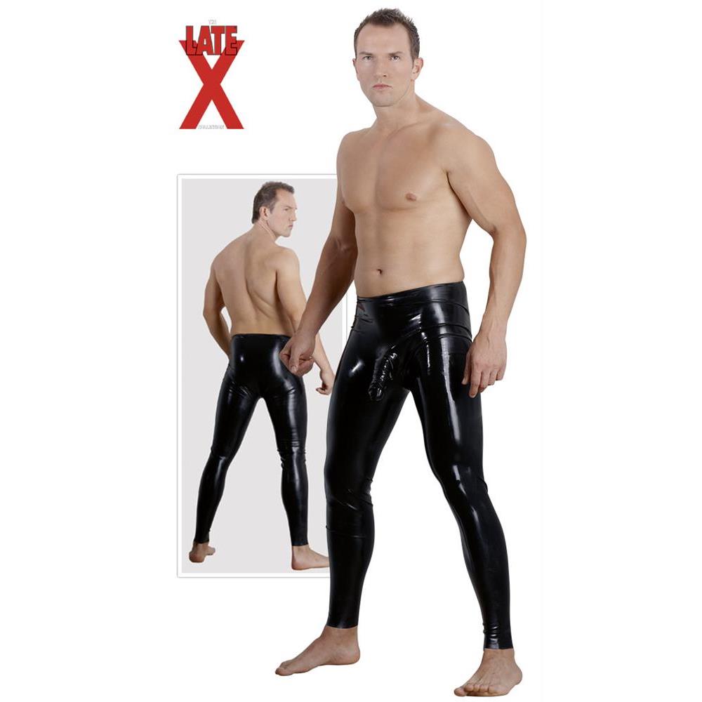 Latex-Hemd schwarz XXL