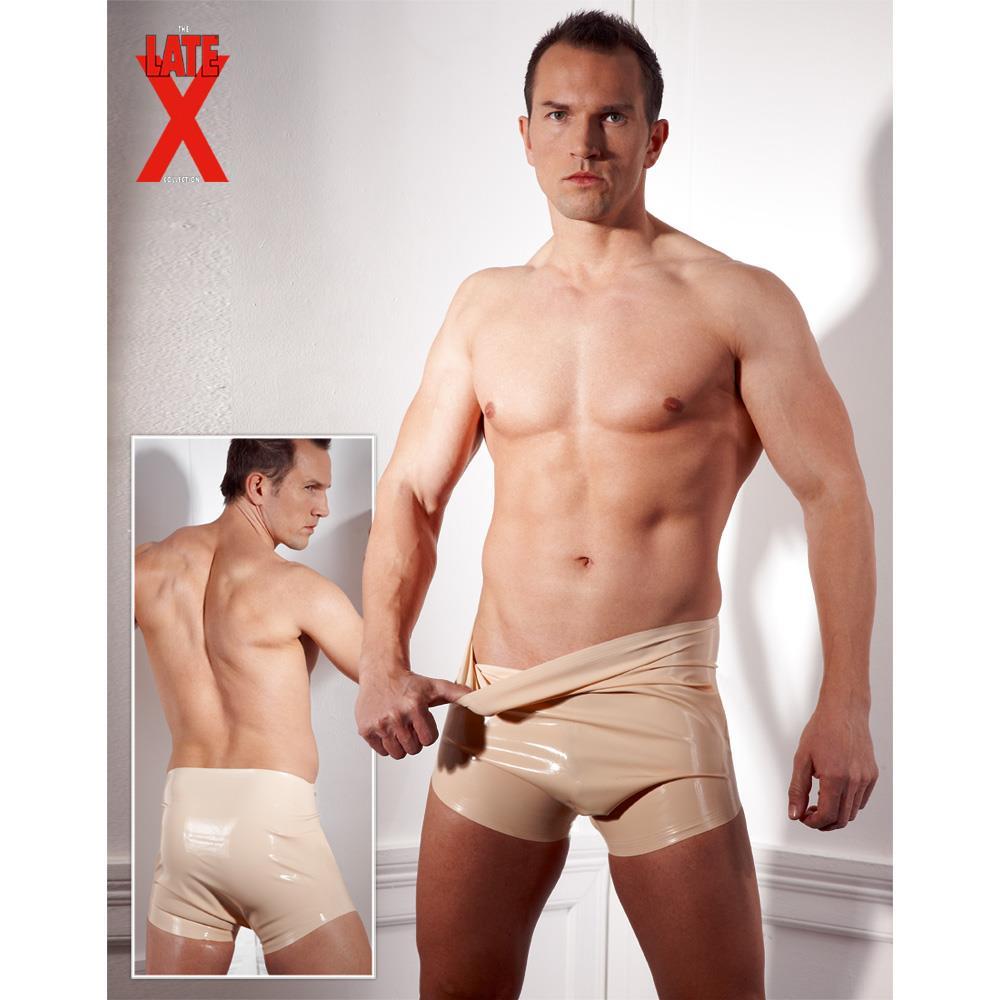 Latex-Hemd schwarz XXL
