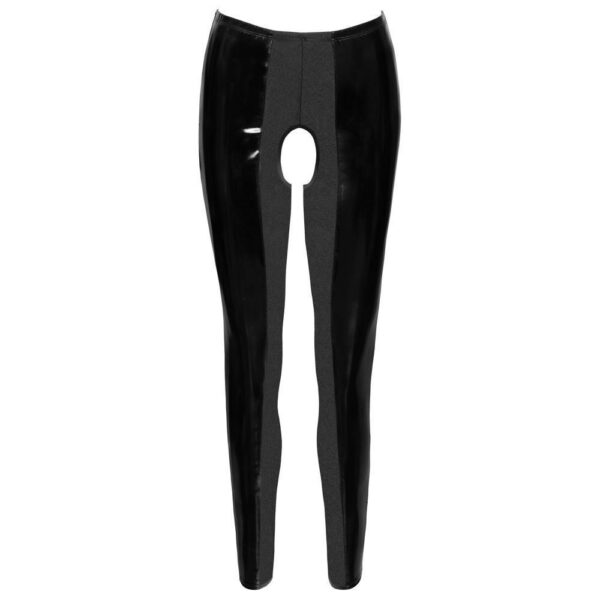 Leggings aus Lack